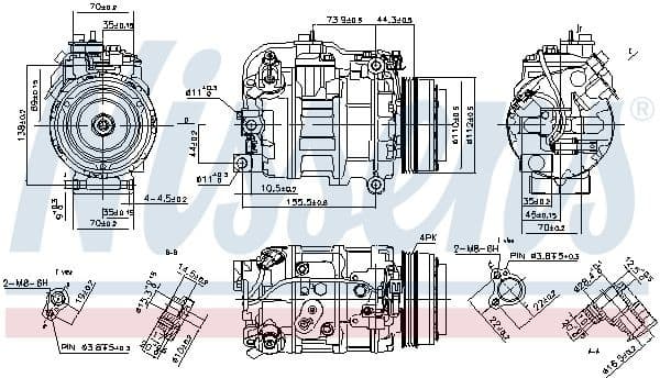 Compressor, air conditioning ** FIRST FIT ** 890218 - image 6