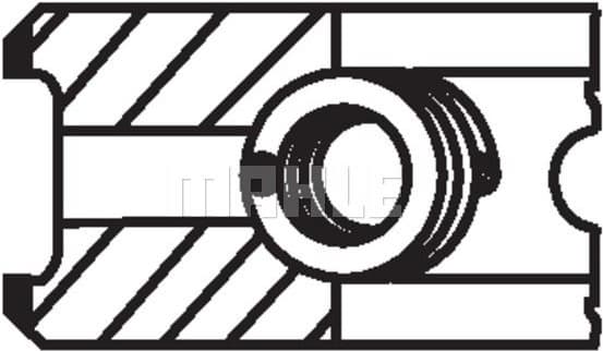 Piston Ring Set 03020V0 - image 3