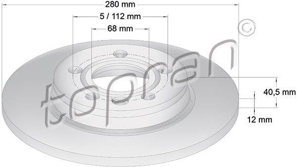 Brake Disc 108 915