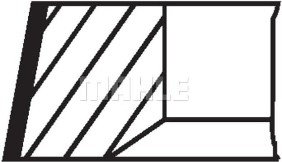 Piston Ring Set 03020N0 - image 2