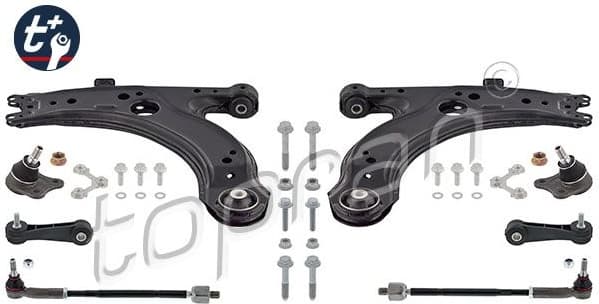 Control/Trailing Arm Kit, wheel suspension t+ 115 798