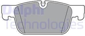 Brake Pad Set, disc brake LP3300
