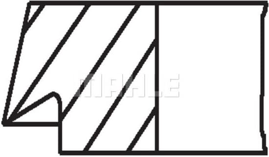 Piston Ring Set 063 03 N0 - image 2