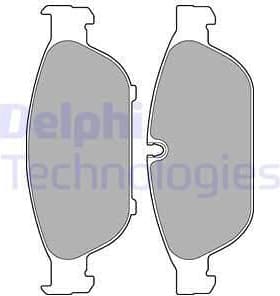 Brake Pad Set, disc brake LP2301