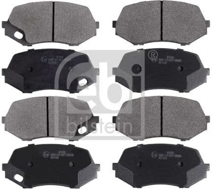 Brake Pad Set, disc brake 16947