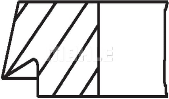 Piston Ring Set 022 15 N0 - image 2