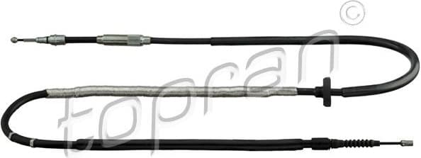 Cable Pull, parking brake 114 332