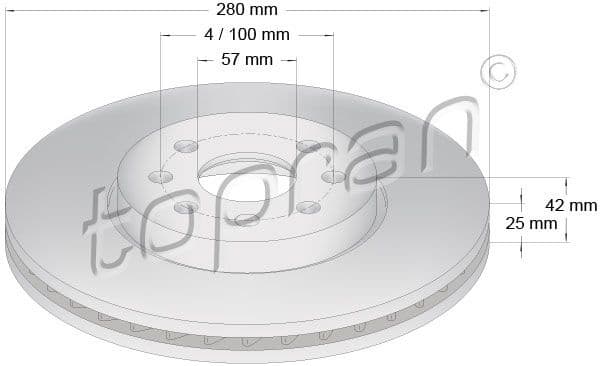 Brake Disc 206 858