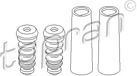 Dust Cover Kit, shock absorber 914 103