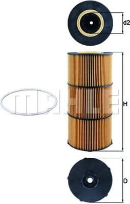 Oil Filter OX832D