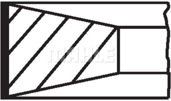 Piston Ring Set 08318N0