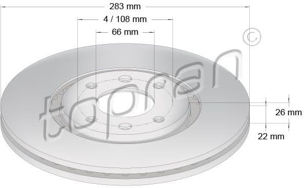 Brake Disc 720 245