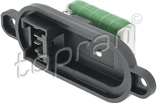 Resistor, interior blower 600 382
