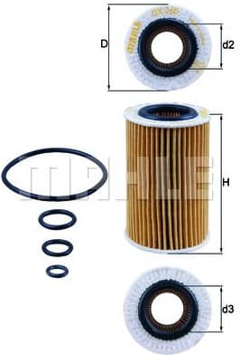 Oil Filter OX260D
