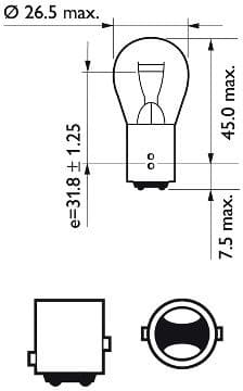 Bulb LongLife EcoVision 12499LLECOCP - image 3