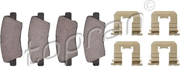 Brake Pad Set, disc brake 821 149