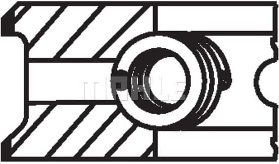 Piston Ring Set 008 65 N0 - image 3