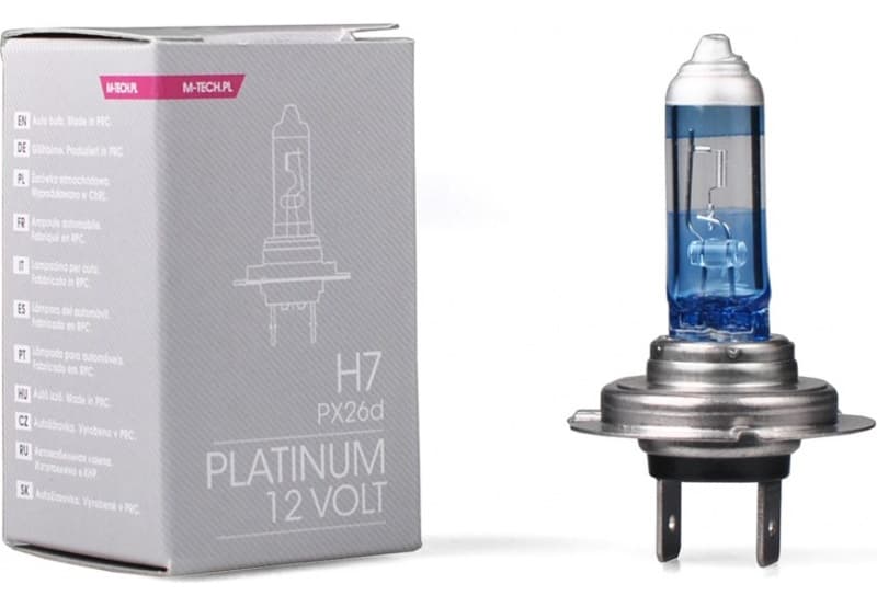 Lemputė M-TECH H7 PLATINUM 55W 12V - H7-PLATIN-MTH (M-TECH) - Autoera