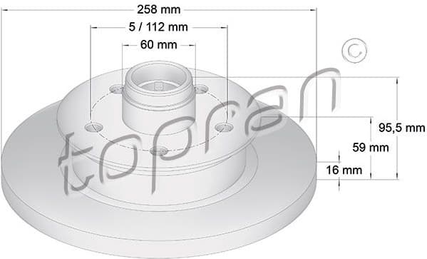 Brake Disc 103 264