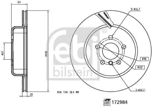 Brake Disc 172984