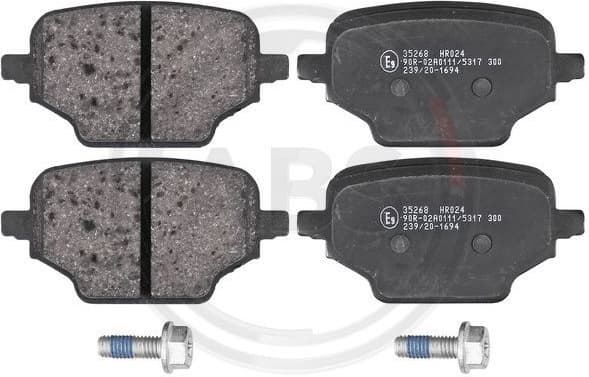 Brake Pad Set, disc brake 35268