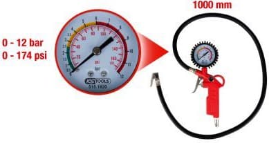 Compressed-air Tyre Pressure Gauge/Inflator 515.1920 - image 4