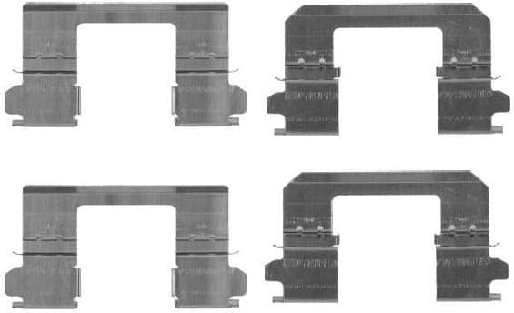 Accessory Kit, disc brake pad 1987474461
