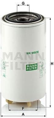 Fuel Filter WK940/36X