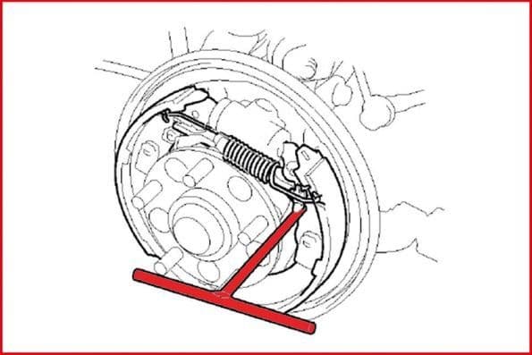 Assembly Tool, brake spring (parking brake) 150.2208 - image 2