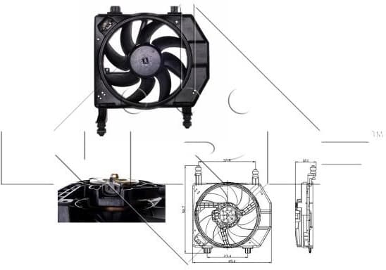 Fan, engine cooling 47077 - image 2