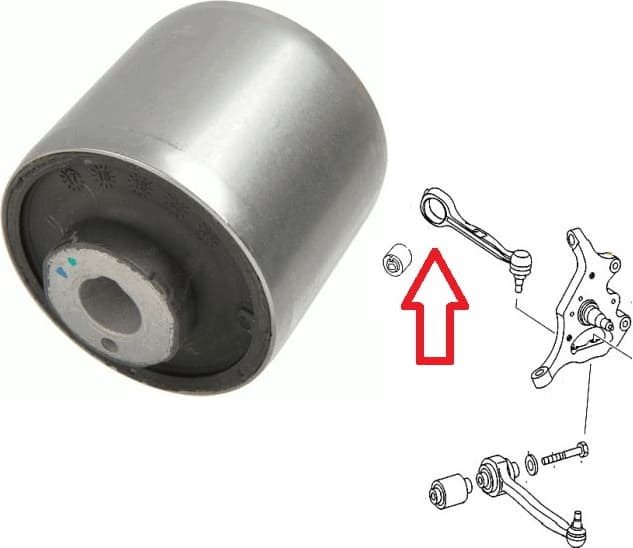 Silentblock front axle 35400 01