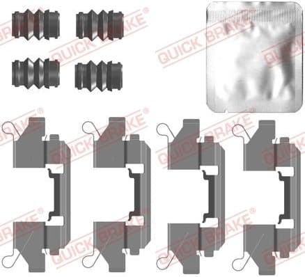 Accessory Kit, disc brake pad 109-0111