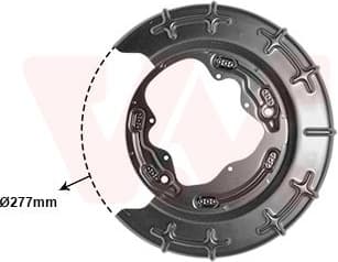 Splash Guard, brake disc 8207373