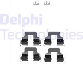 Accessory Kit, disc brake pad LX0342