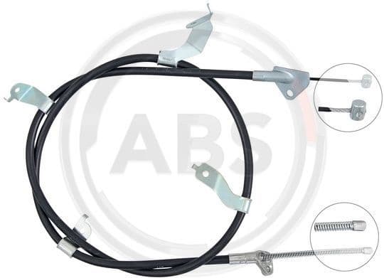 Cable Pull, parking brake K11644