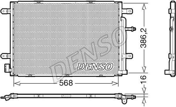Condenser, air conditioning DCN02039