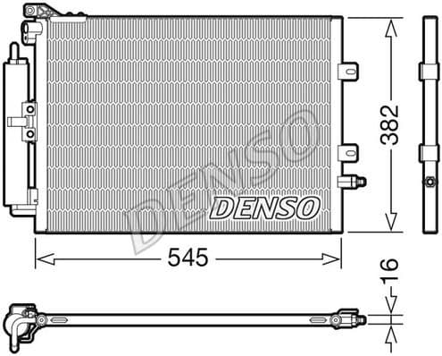Condenser, air conditioning DCN23040