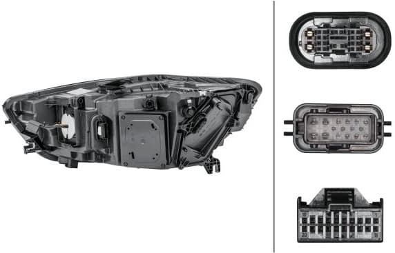 Headlight 1EX011151421 - image 2