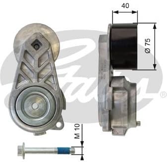 Belt Tensioner, V-ribbed belt FleetRunner™ T38726