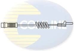 Warning Contact, brake pad wear WL030