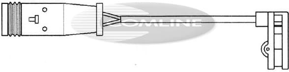 Warning Contact, brake pad wear WL037
