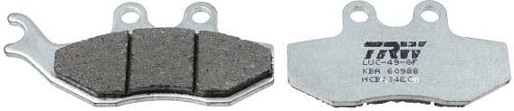 Brake Pad Set, disc brake Organic Eco MCB734EC