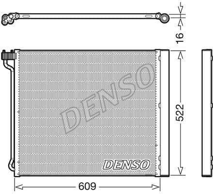 Condenser, air conditioning DCN05034