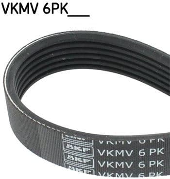 V-ribbed Belt VKMV 6PK1020 R