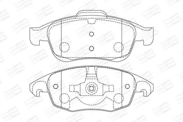 Brake pads front 573192CH - image 2