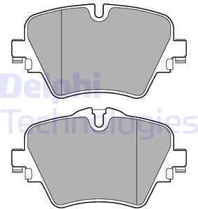 Brake Pad Set, disc brake LP3182