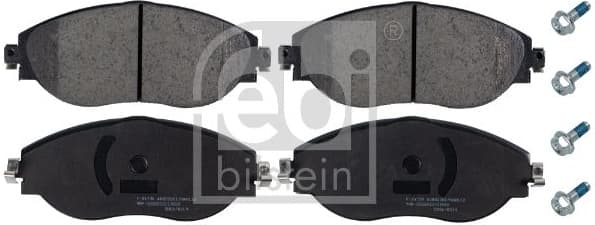 Brake Pad Set, disc brake 116243