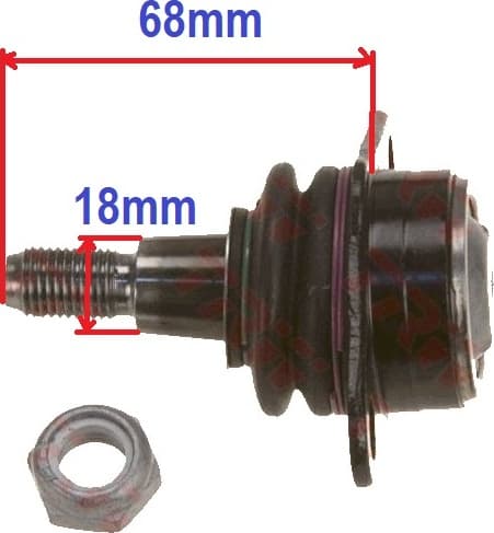 Joint, suspension 27167 02