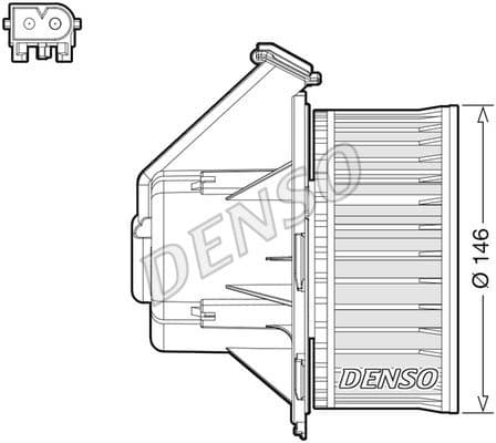 Interior Blower DEA17032