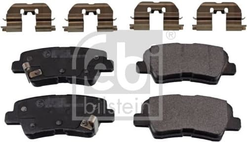 Brake Pad Set, disc brake 116378